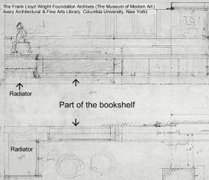 Drawing 2501.051 cropped. The Frank Lloyd Wright Foundation Archives (the Museum of Modern Art | Avery Architecturel & Fine Arts Library, Columbia University, New York).