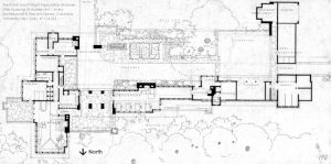 Taliesin Floor plan. The Frank Lloyd Wright Foundation Archives (The Museum of Modern Art | Avery Architectural and Fine Arts Library, Columbia University, New York), #1104.013.